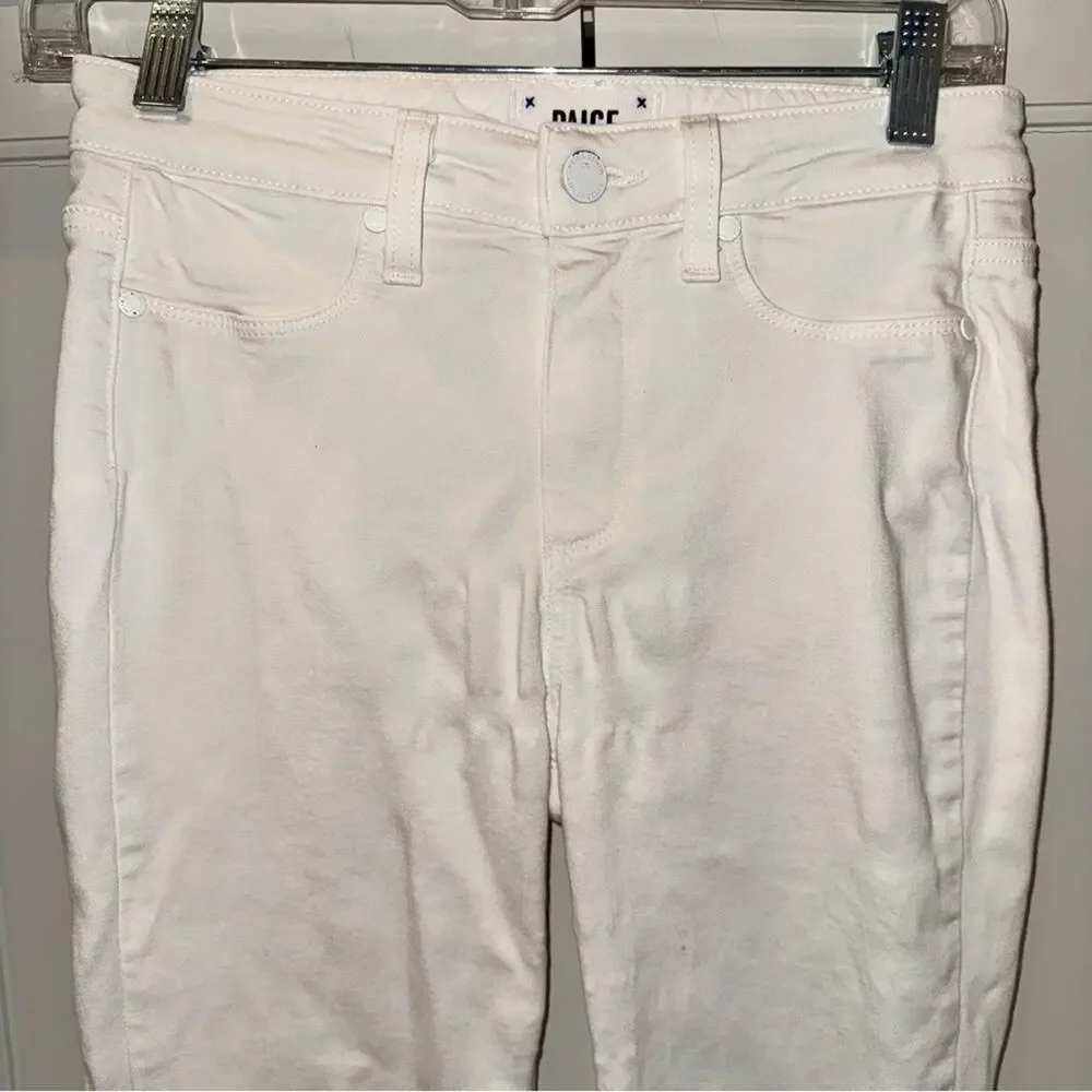 Paige Jeans Hoxton Ultra Skinny White Mist 26